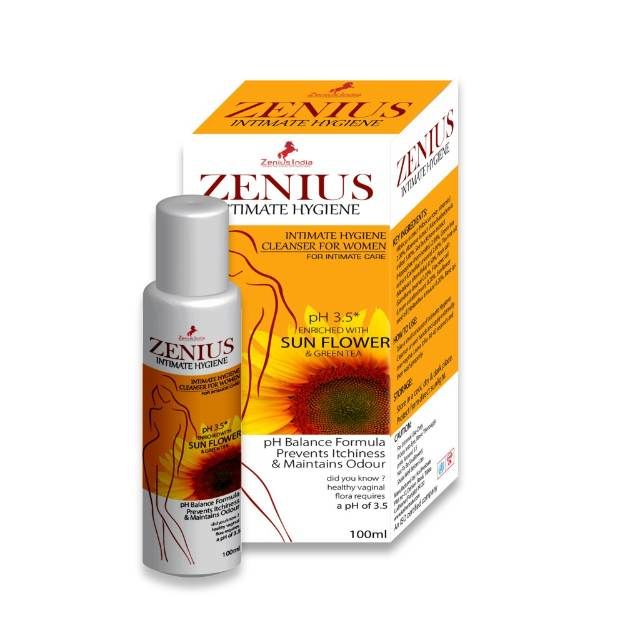Zenius Intimate Hygiene Wash for vaginal wash 100ml_0