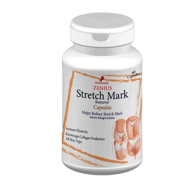 Zenius stretch mark removal capsule for all age group (60)