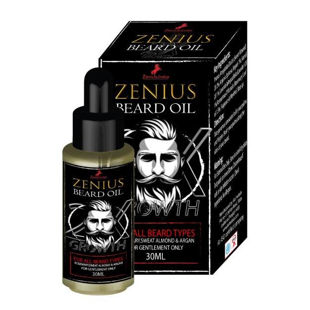 Zenius Beard oil for men beard hair growth 30ml 