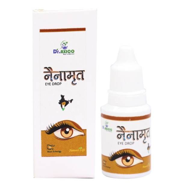 Dr.Axico Nainamrit Eye Drop Relieves Dryness, Redness, Itching, Eye Cooling 10ml