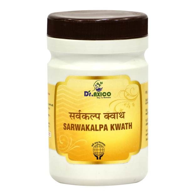 Dr.Axico Sarwakalpa Kwath Relief from Liver swelling, Indigestion and Skin problem 100gm