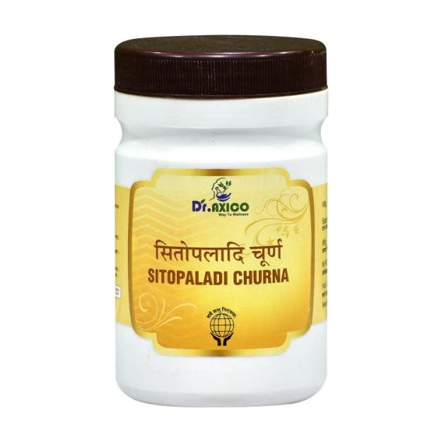 Dr.Axico Sitopaladi Churna For Cough, Poor Digestion, Fever, and Nose Bleeding 100g
