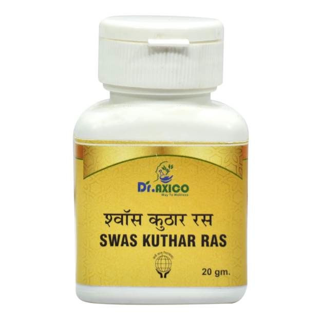 Dr.Axico Swas Kuthar Ras Treats Anorexia, Indigestion, Cough & Dyspnea (50)