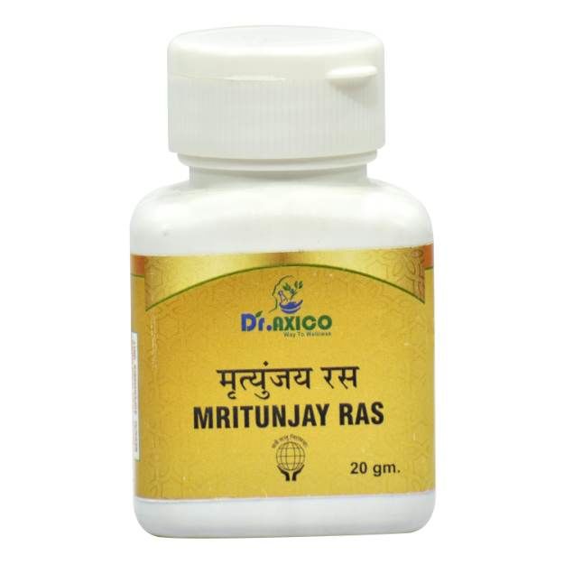Dr.Axico Mritunjay Ras Useful in Pneumonia & Chronic Fever Ayurvedic (50)