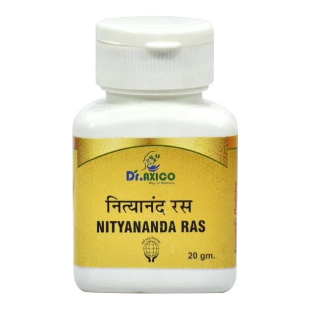Dr.Axico Nityananda Ras Useful in Gout, Tumors, Obesity & Blood Purifying (50)
