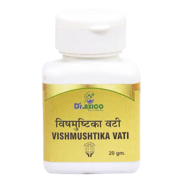 Dr.Axico Vishmushtika Vati Useful in Anorexia, Digestion, Abdominal Pain (50)