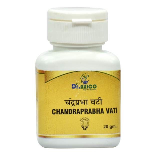 Dr.Axico Chandraprabha Vati Useful in Healthy Urinary Tract Painful Urination (50)
