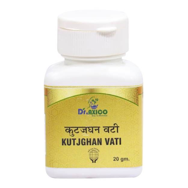 Dr.Axico Kutjghan Vati Useful in Digestion, Diarrhea, Digestive Functions (50)