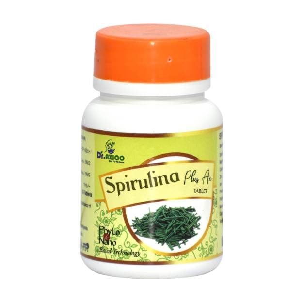Dr.Axico Spirulina Tablet Help for Improve Physical & Mental Health (30)