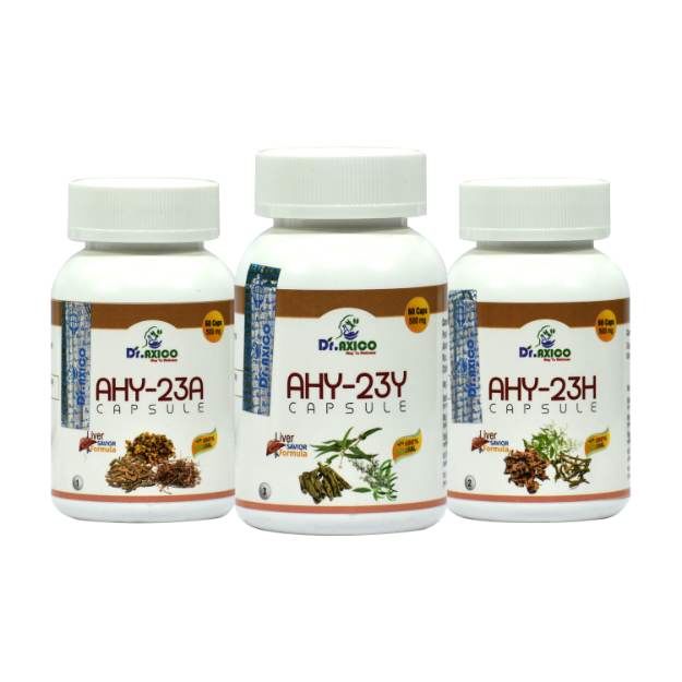 Dr.Axico Liver Savior Kit Help Detoxify the Liver And Purify Blood 3x(60) (Pack of 3)