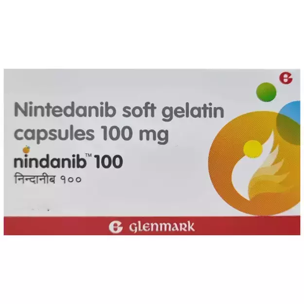 Nindanib 100 Soft Gelatin Capsule (10)