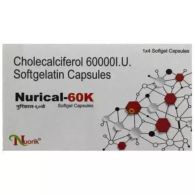 Nurical 60K Soft Gelatin Capsule (10)
