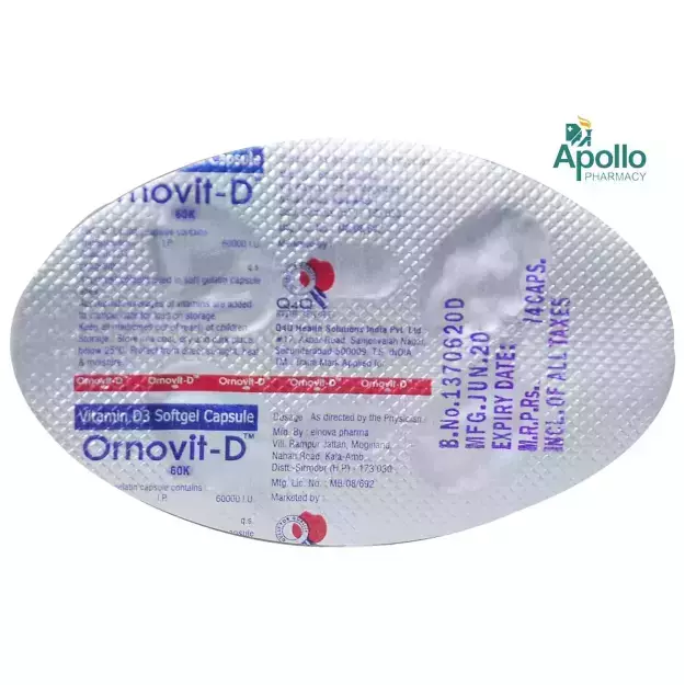 Ornovit D 60K Capsule (4)