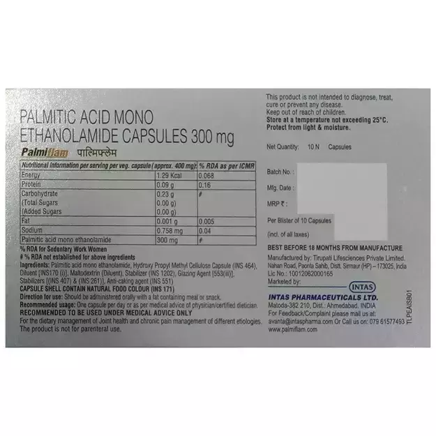 Palmiflam Capsule (10)