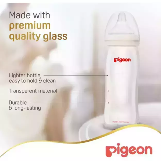 Pigeon Glass Nurser 240ml