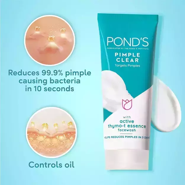 Ponds Pimple Clear Face Wash 100gm