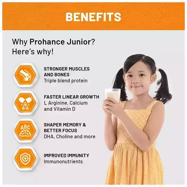 Prohance Junior Complete Nutritional Drink Powder Vanilla 400gm