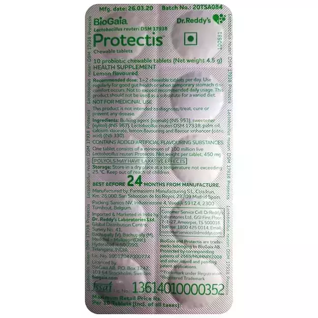 Biogaia Protectis Chewable Tablet (10)