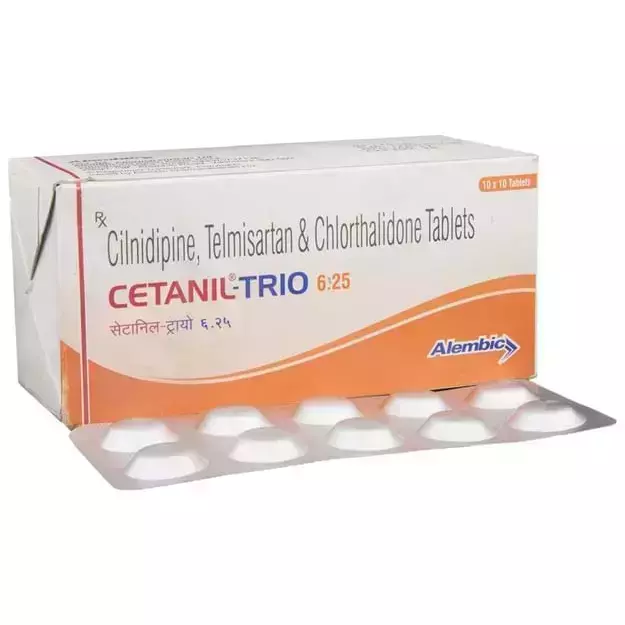 Cetanil Trio 6.25 Tablet