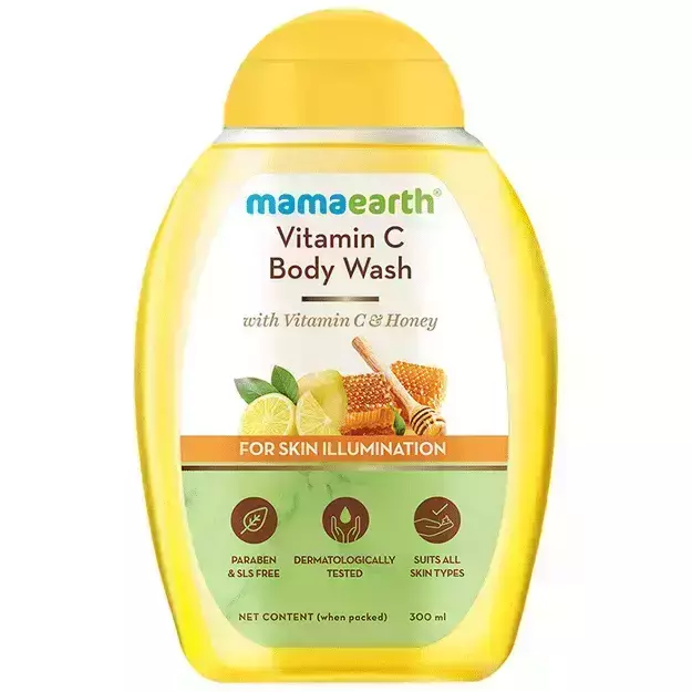 Mamaearth Vitamin C Body Wash 300ml