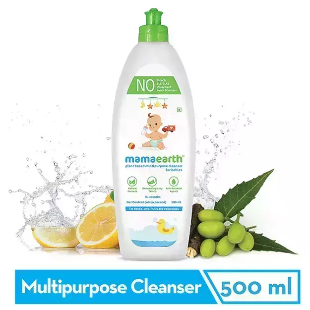 Mamaearth Plant Based Multi Purpose Cleanser For Babies 500ml