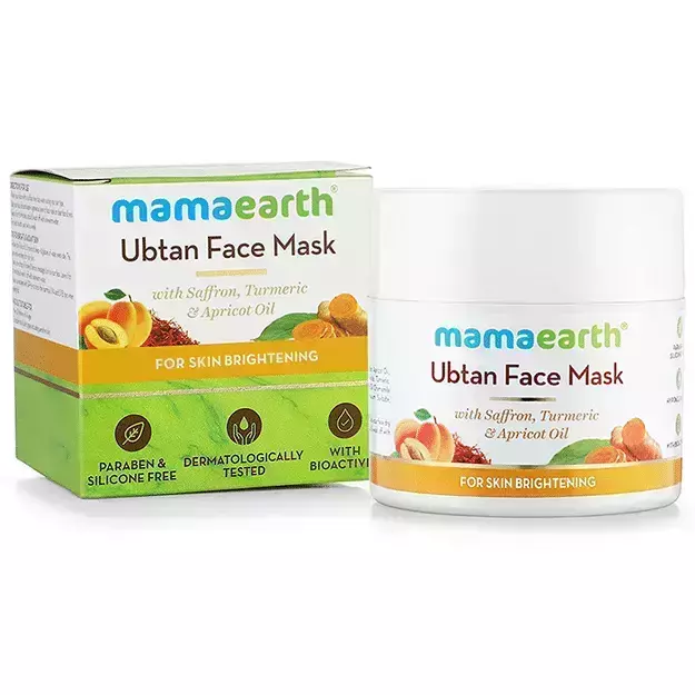 Mamaearth Skin Light & Brightening Ubtan Face Mask 100ml