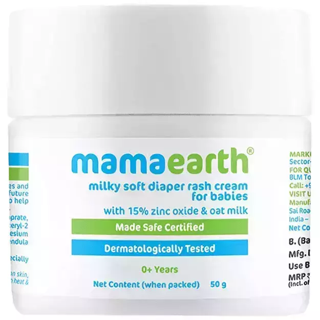 Mamaearth Diaper Rash Cream For Babies (0-5 Yrs) 50ml