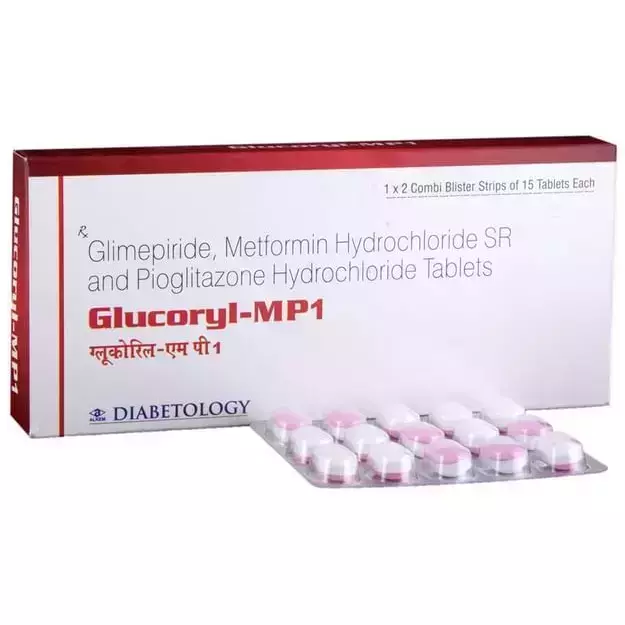 Glucoryl MP 1 Tablet (15)