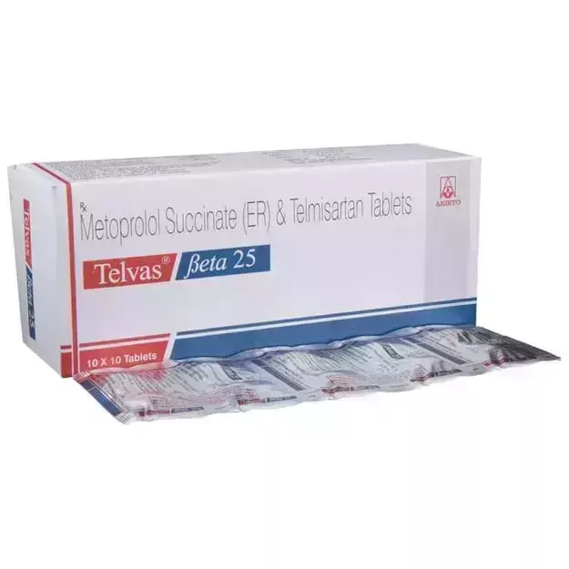 Telvas Beta 25 Tablet ER