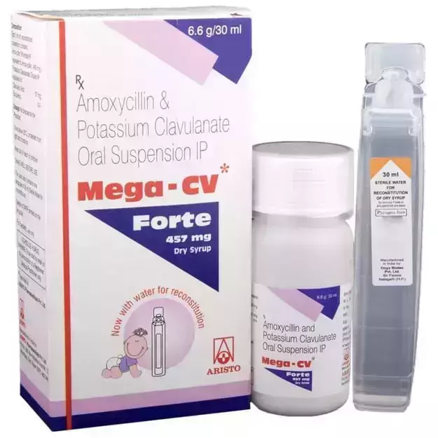 Mega CV Forte 457mg Dry Syrup