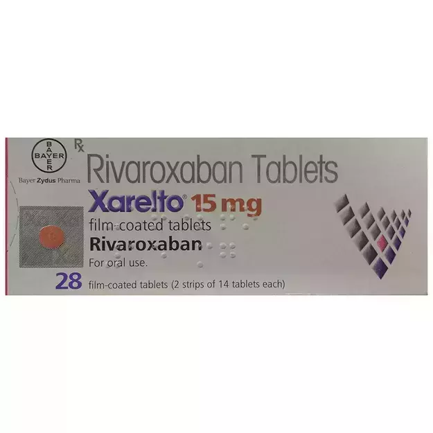 Xarelto 15 Mg Tablet (28)