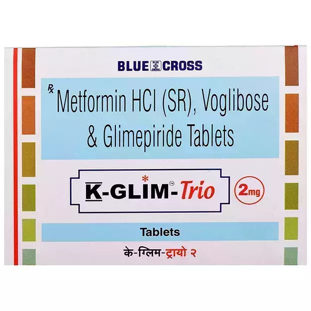 K Glim Trio 2 Mg Tablet (15)
