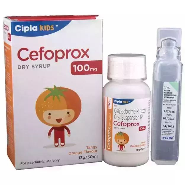 Cefoprox 100 Mg Dry Syrup