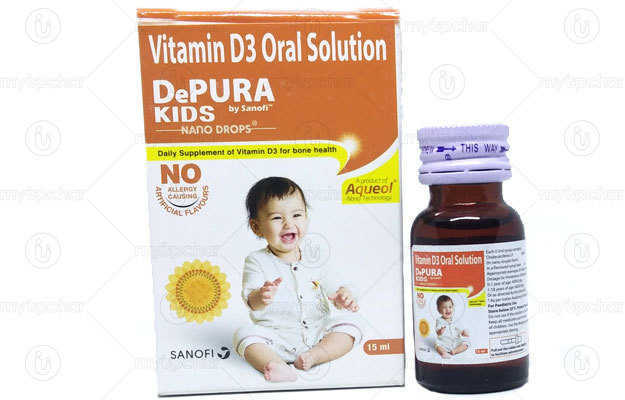 Depura Kids Nano Vitamin D3 400 IU Drop