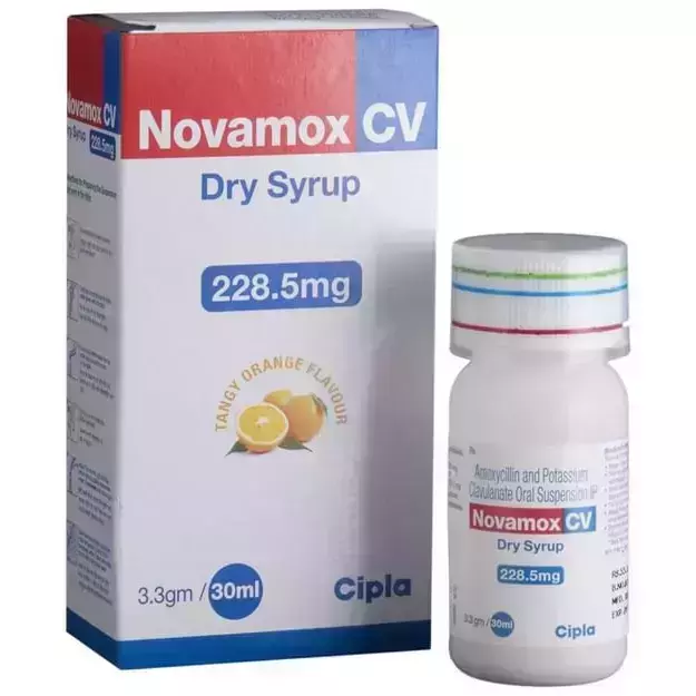 Novamox CV 228.5 Mg Dry Syrup