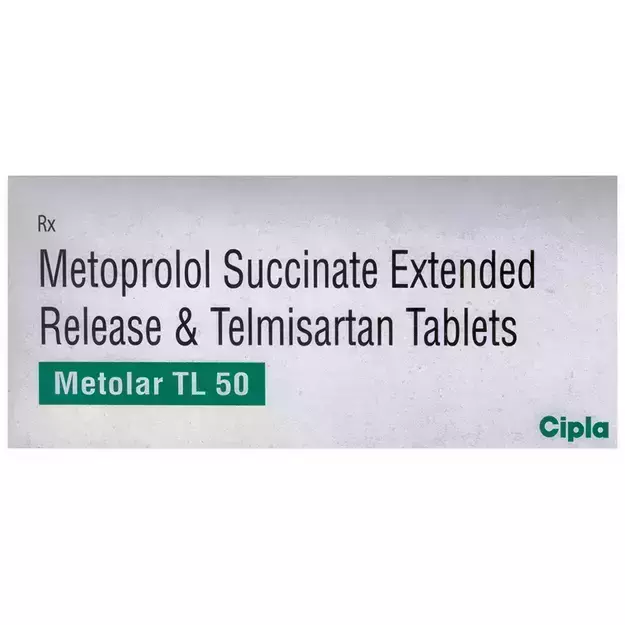Metolar TL 50 Tablet