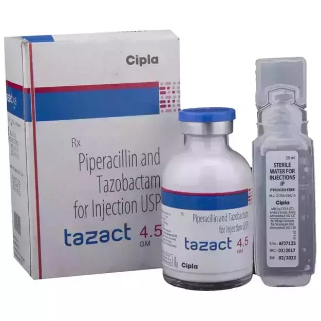 Tazact 4.5 Gm Injection