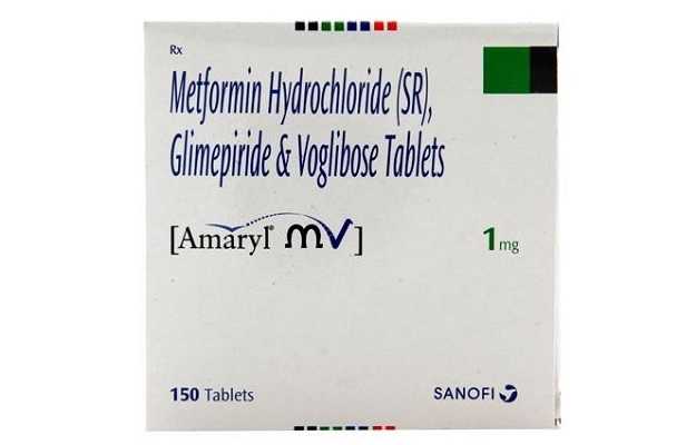 Amaryl Mv 1mg Tablet Sr