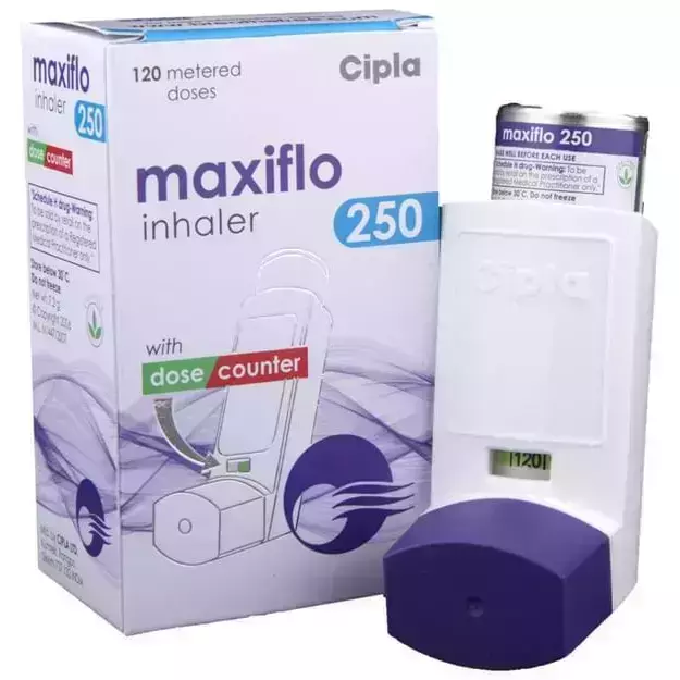 Maxiflo 250 Mcg Inhaler
