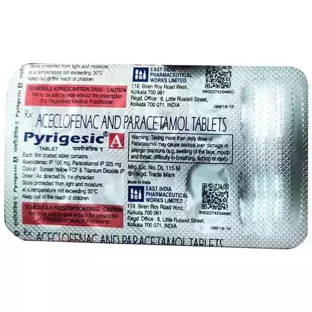 Pyrigesic A Tablet