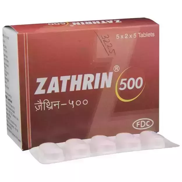 Zathrin 500 Mg Tablet (5)