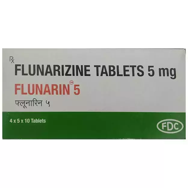 Flunarin 5 Mg Tablet