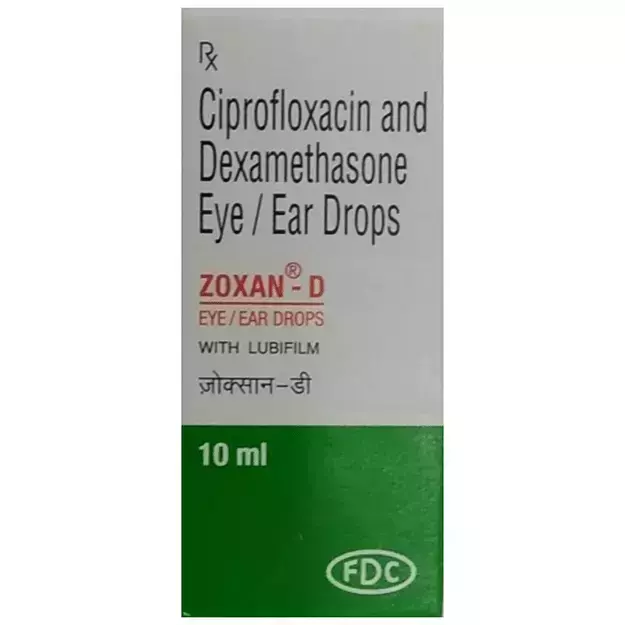 Zoxan D Eye/Ear Drops