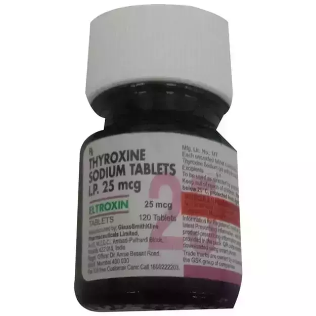 Eltroxin 25 Tablet (120)