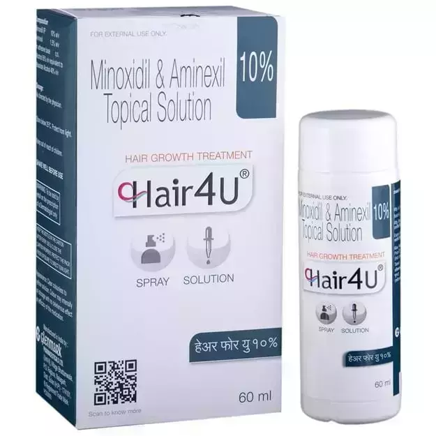 HAIR 4U NEW 2 SpraySolution 60ml  Buy Medicines online at Best Price  from Netmedscom