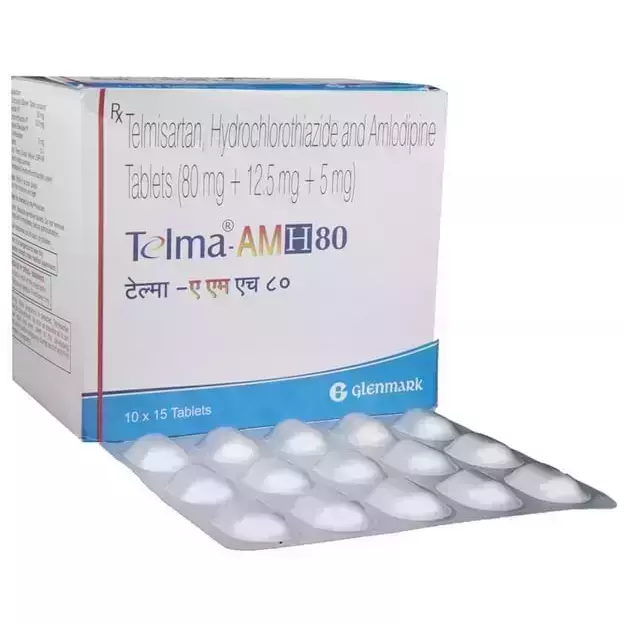 Telma AM H 80 Tablet