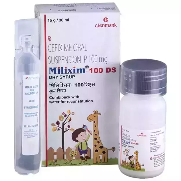 Milixim 100 Mg DS Syrup